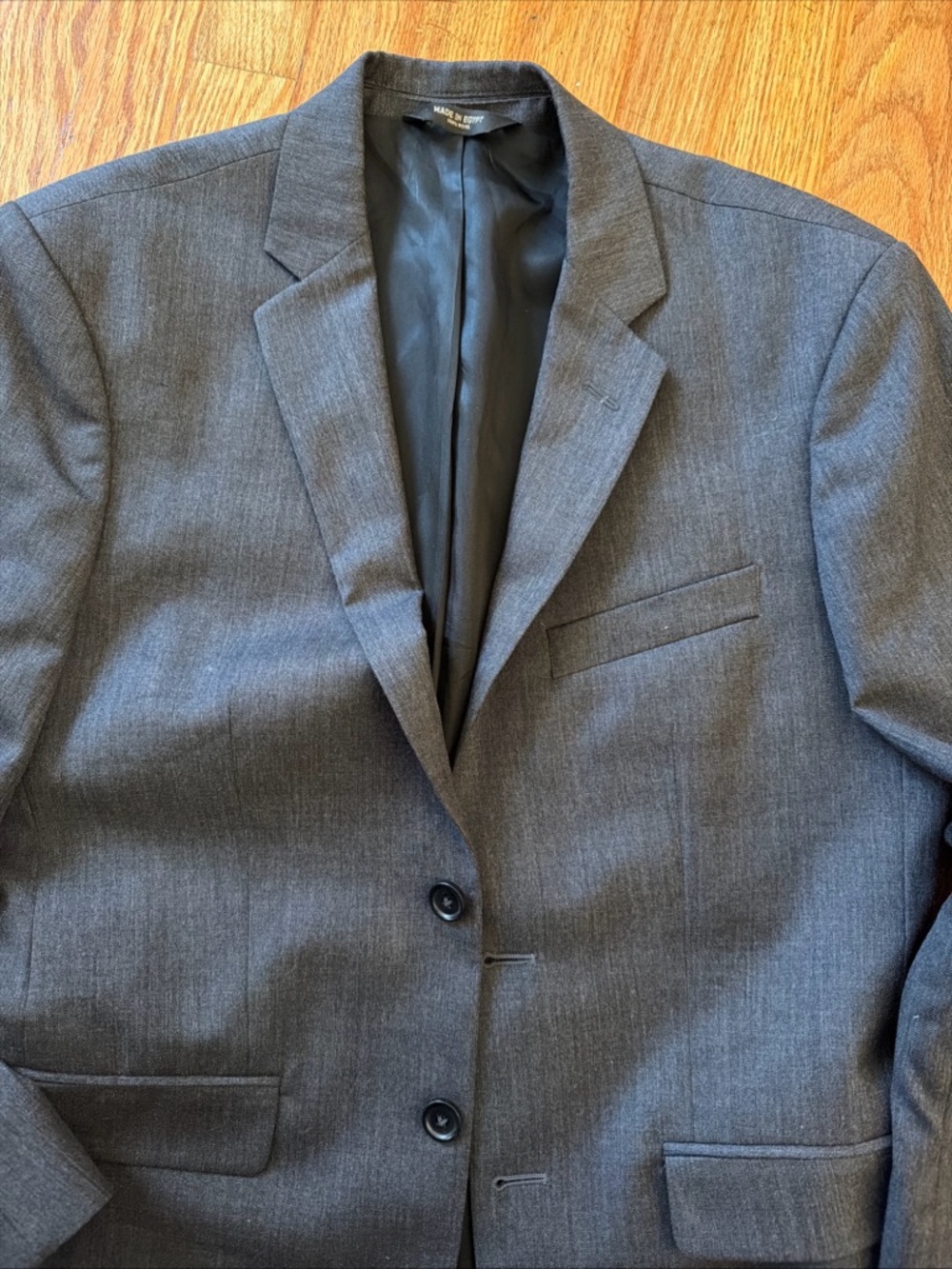 Men’s Banana Republic Blazer 100% wool TAILORE FIT SHORT 38 made EGIPTO